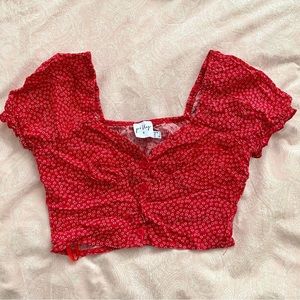 Super cute princess polly floral top